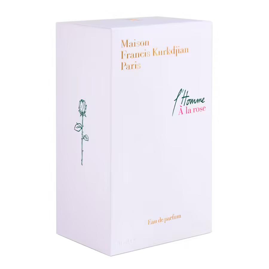 L'Homme A La Rose Eau de Parfum box