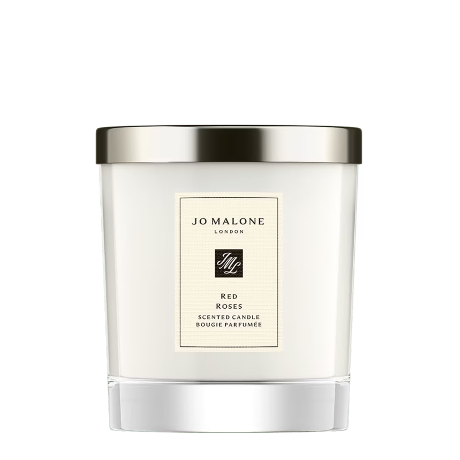 Red Roses Home Candle