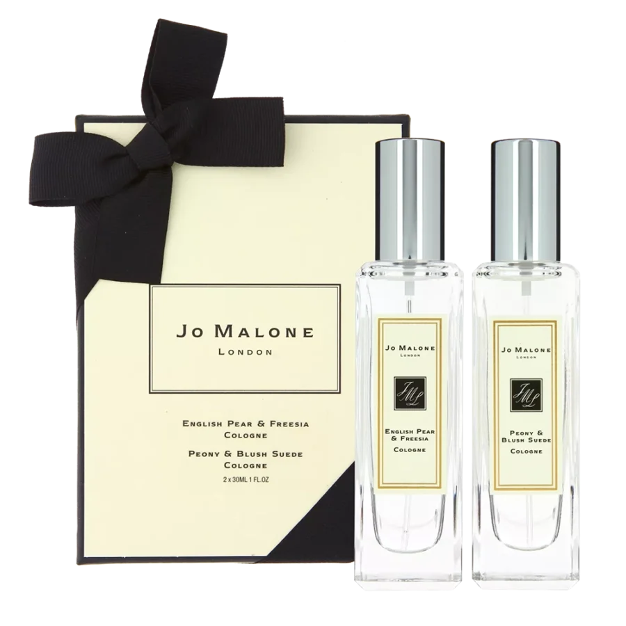 English Pear & Freesia + Peony & Blush Suede